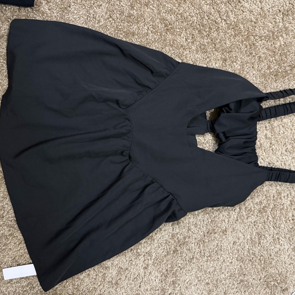 Amazon Black athletic Mini Dress